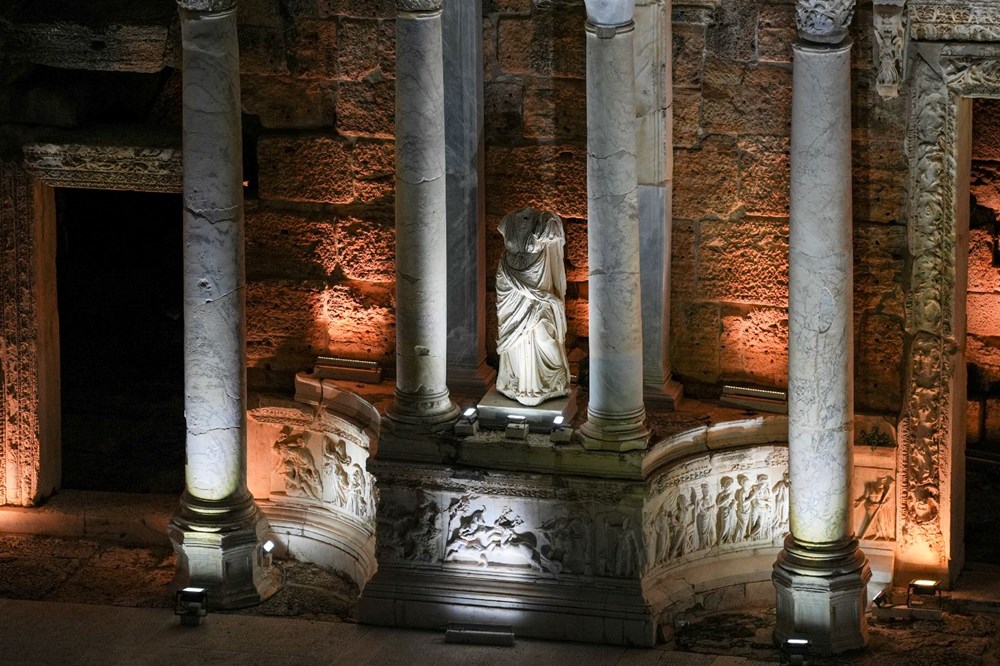 Gece müzeciliğinin başladığı Pamukkale'de 3 milyon ziyaretçi hedefi - 11