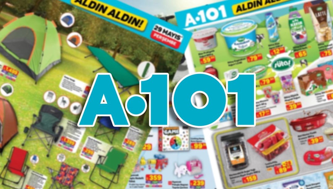 A101'e bayram erken geldi! 29 Mayıs aktüel kataloğunda: Beyaz eşya, televizyon, elektronik mutfak aletleri ve kamp malzemeleri