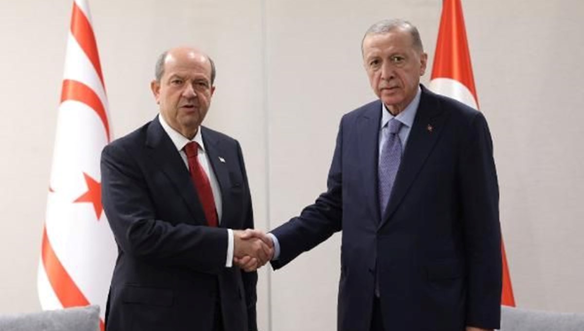 Cumhurbaşkanı Erdoğan, KKTC Cumhurbaşkanı Tatar ile görüştü Cumhurbaşkanı Erdoğan, KKTC Cumhurbaşkanı Tatar ile görüştü