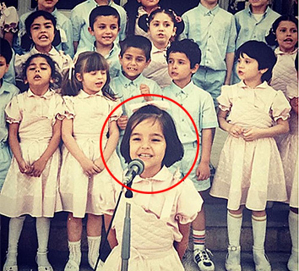 Cenk Eren'den Ajda Pekkan paylaşımı: Ben yaşlandım o hala genç (Ünlülerin çocukluk ve gençlik halleri) - 662