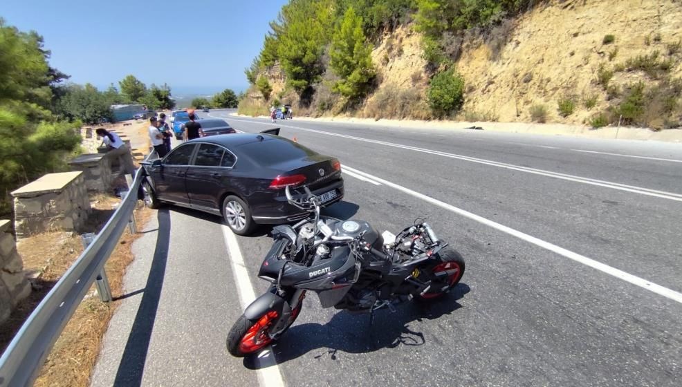 Manavgat'ta zincirleme kaza