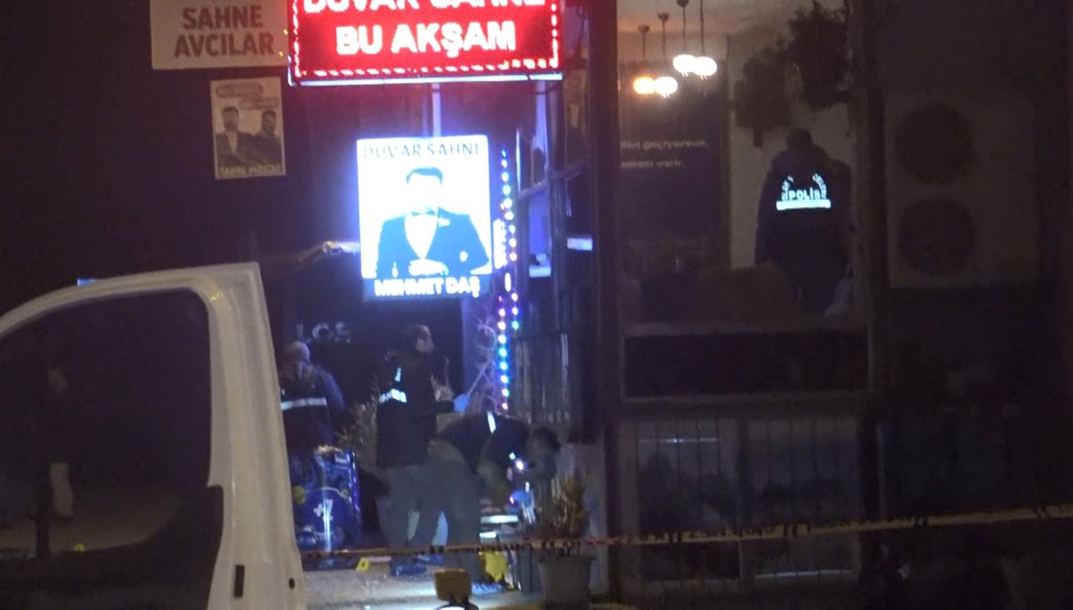 Avcılar’da türkü bara silahlı saldırı: 1 ölü, 3 yaralı