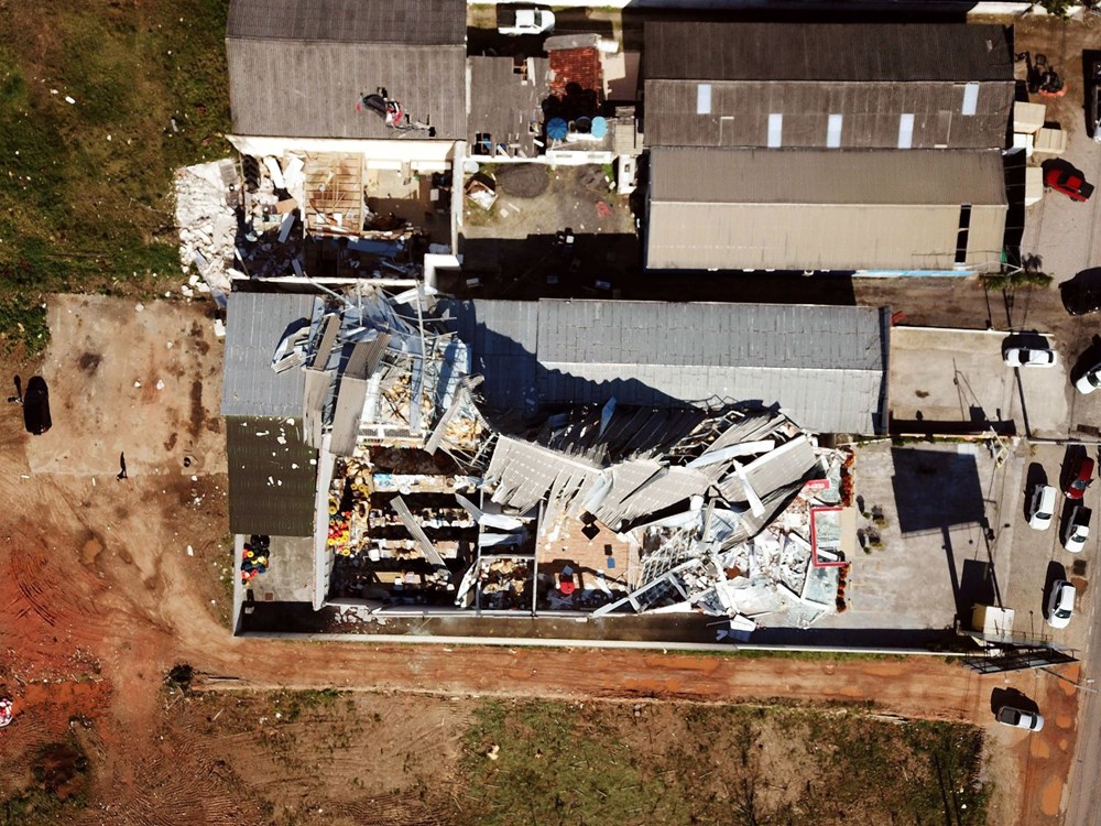 Brezilya'nın güneyini fırtına vurdu: 10 ölü - 4