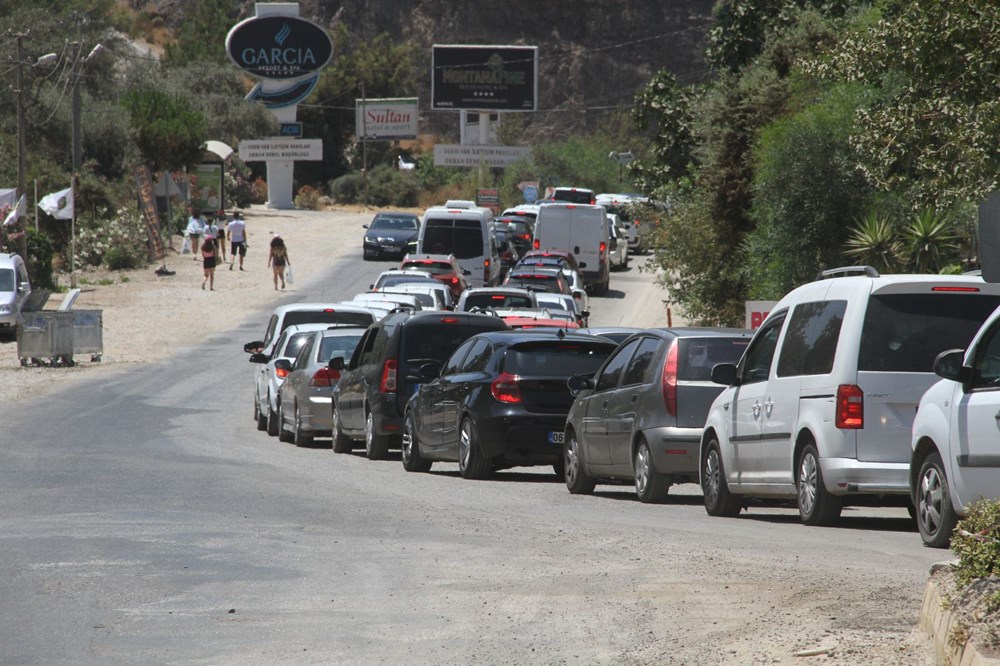 Ölüdeniz'e ulaşmak için kilometrelerce yürüdüler - 2