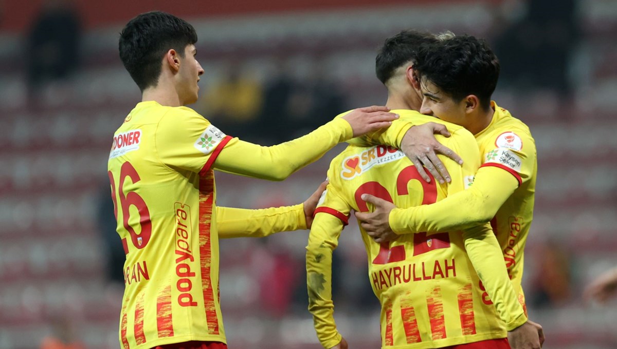 Ziraat Türkiye Kupası: Kayserispor, 4 golle turladı