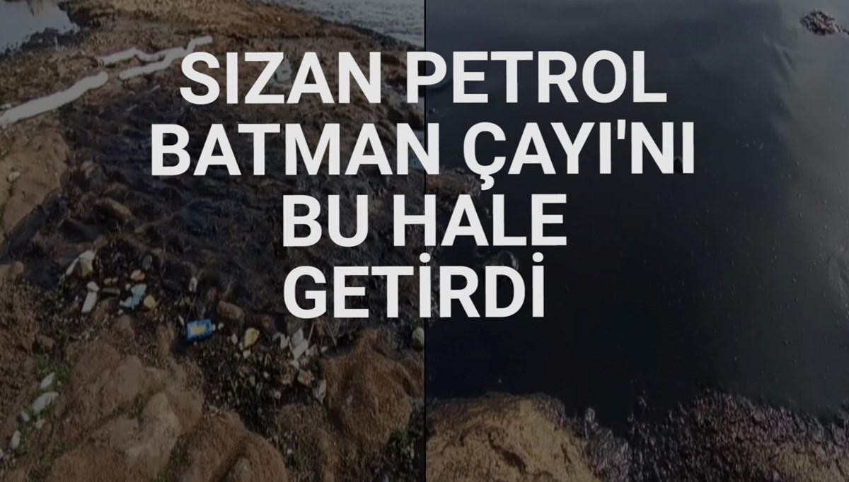 Batman'da petrol boru hattında sızıntı Batman'da petrol boru hattında sızıntı