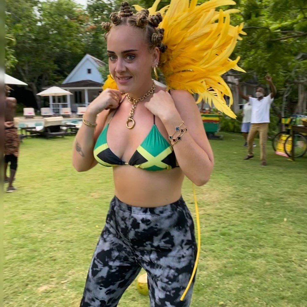 45 kilo veren Adele'den ilk bikinili fotoğraf - 2