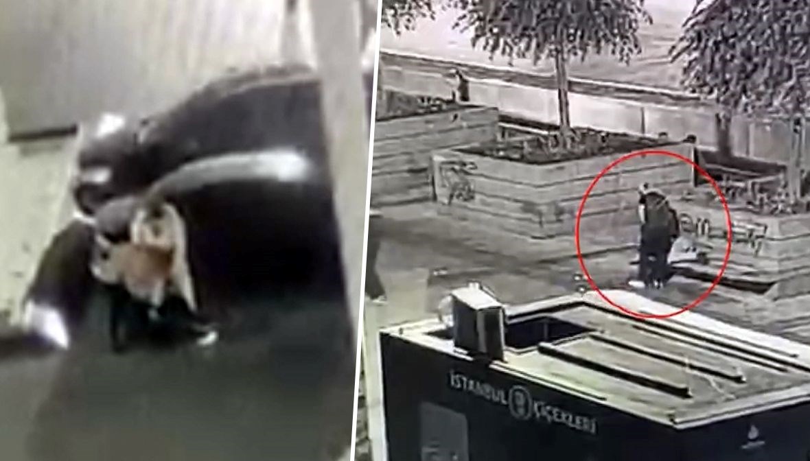 Taksim Meydanı'nda uyudu hedef oldu