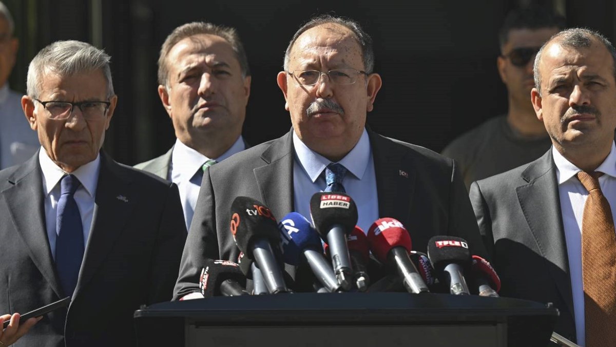 Yüksek Seçim Kurulu (YSK) Başkanı Ahmet Yener,  dün YSK