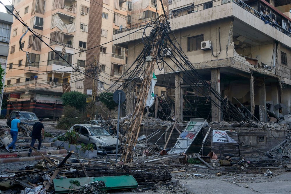 İsrail'den Beyrut'a yeni bombardıman: Dahiye bölgesinde çok sayıda patlama - 11