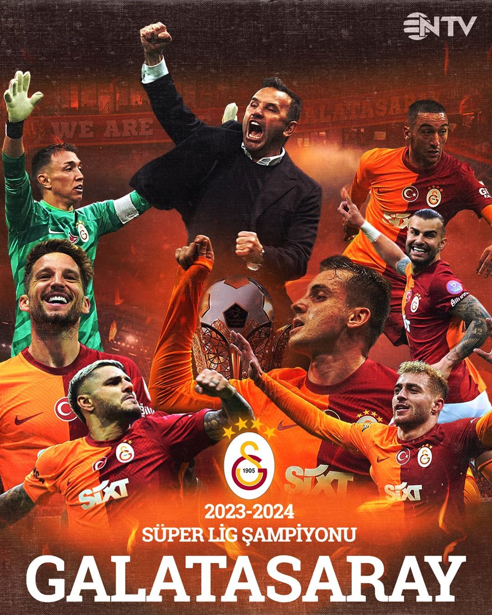 Galatasaray Süper Lig'de 24. kez şampiyon: Rekorlarla gelen zaferin hikayesi - 2