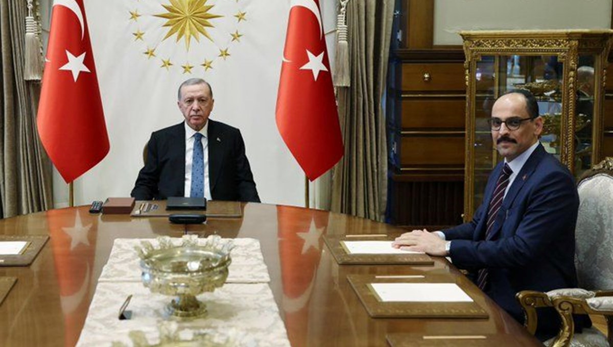 Cumhurbaşkanı Erdoğan, MİT Başkanı Kalın'ı kabul etti Cumhurbaşkanı Erdoğan, MİT Başkanı Kalın'ı kabul etti