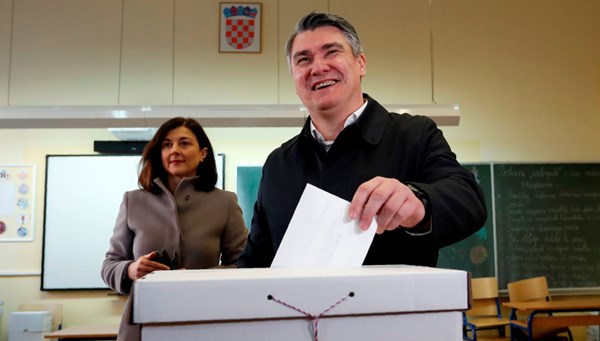 Hırvatistan cumhurbaşkanlığı seçimini Zoran Milanovic kazandı