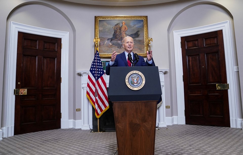 Biden'dan öğrenci protestoları ile ilgili ilk açıklama | "Kaos yaratmaya hakları yok" - 1