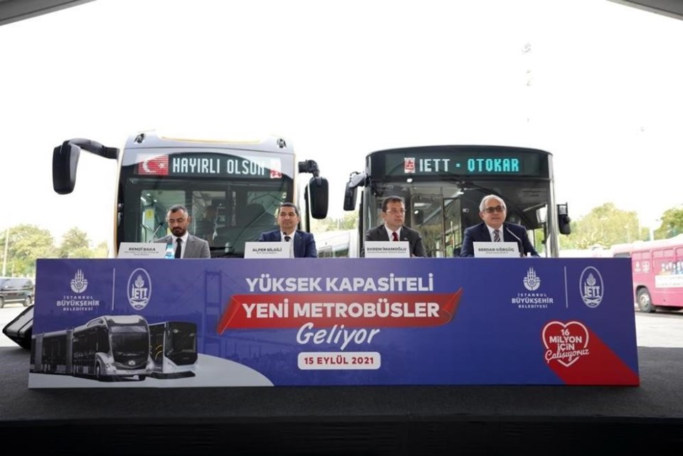 İBB metrobüs filosu için 160 yeni otobüs alıyor - 1