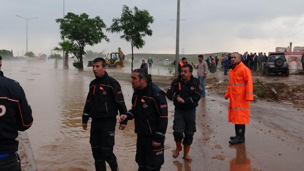 Kilis�te sağanak sele neden oldu NTV