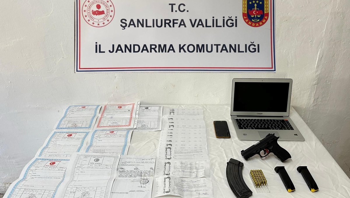 Şanlıurfa’da tefecilik operasyonu