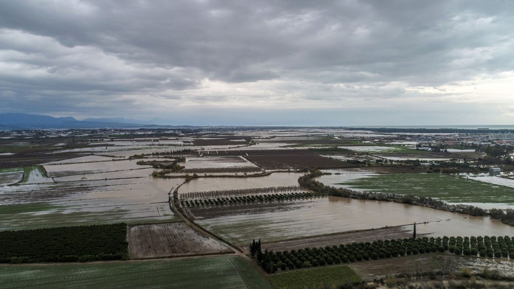 Turuncu alarmın verildiği Antalya'da, Acısu Deresi'nin taşma riski var - 20