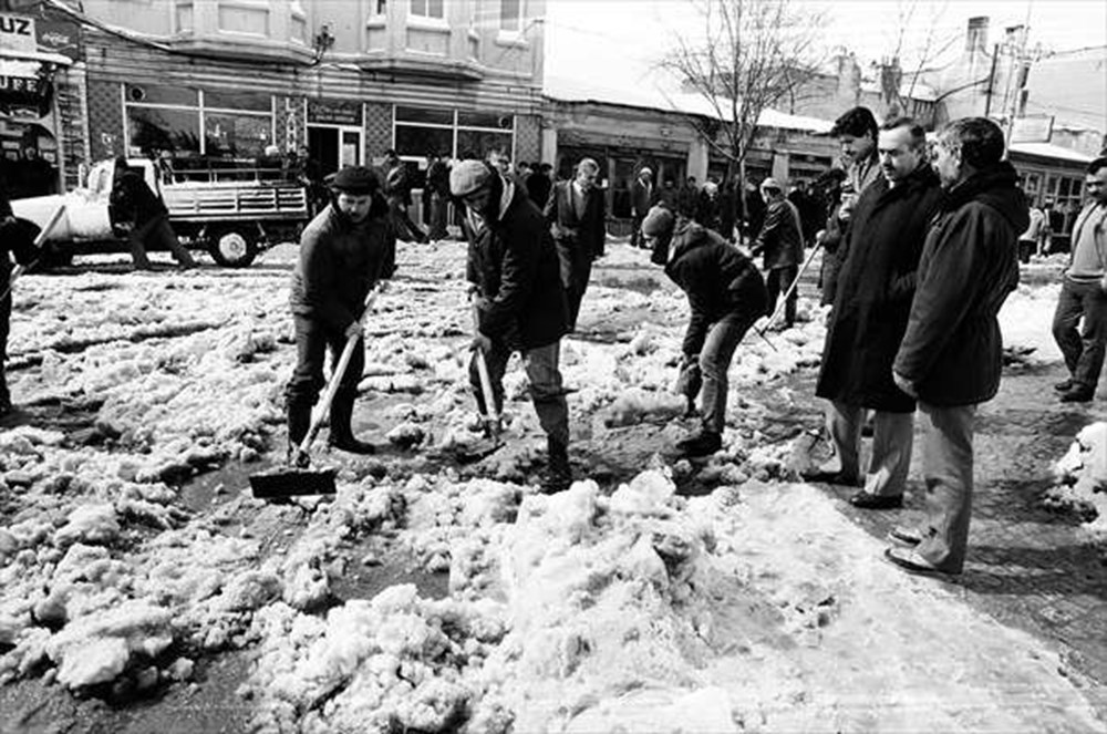 İstanbul'da 1987 kışından fotoğraflar - 26