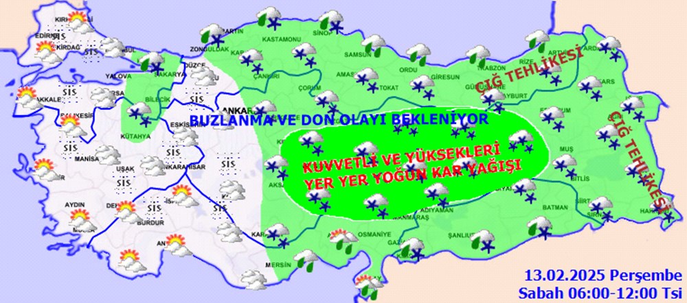 İstanbul'da hava ısınıyor: 16 il için kar uyarısı (Bugün hava nasıl olacak?) - 4