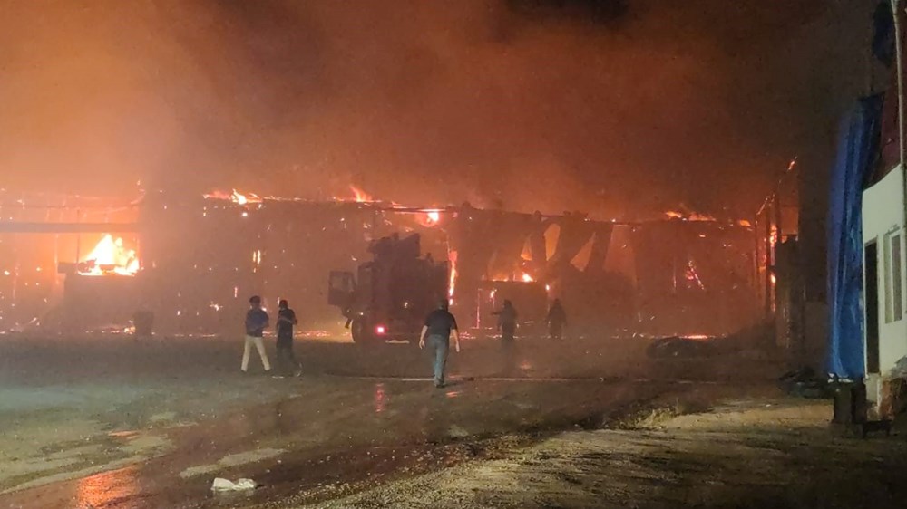 Van'da Samancılar Sitesi'nde yangın - 3