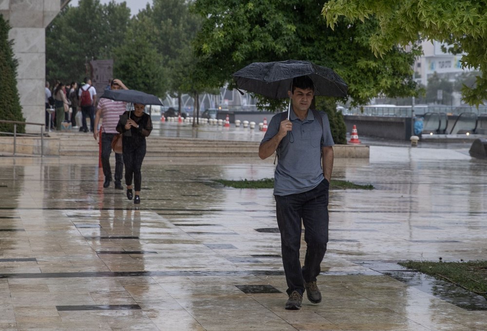 Meteoroloji'den 19 il için sarı kodlu uyarı: Sıcaklık azalıyor, kuvvetli yağış geliyor! (Yeni haftada hava nasıl olacak?) - 7