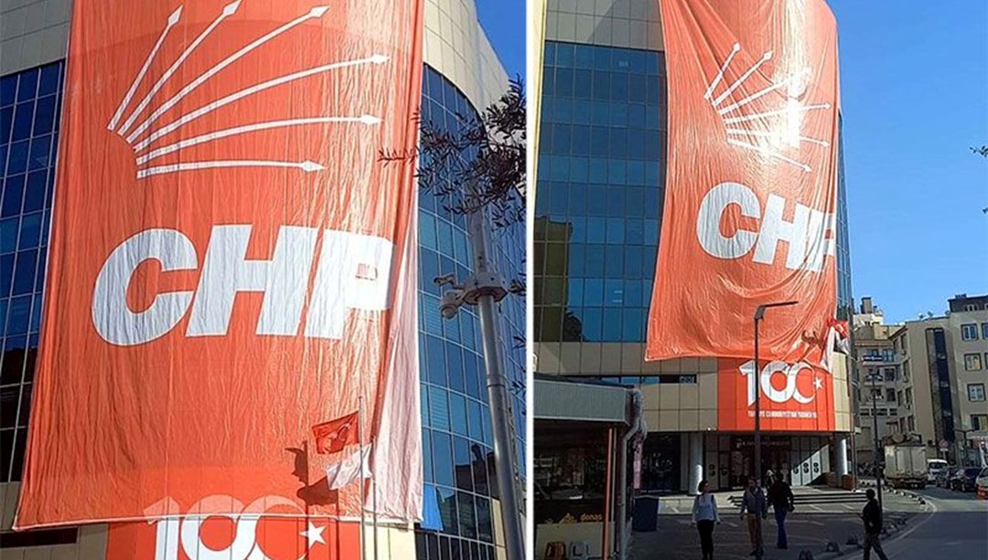 Belediye binasına CHP bayrağı asanlar hakkında suç duyurusu
