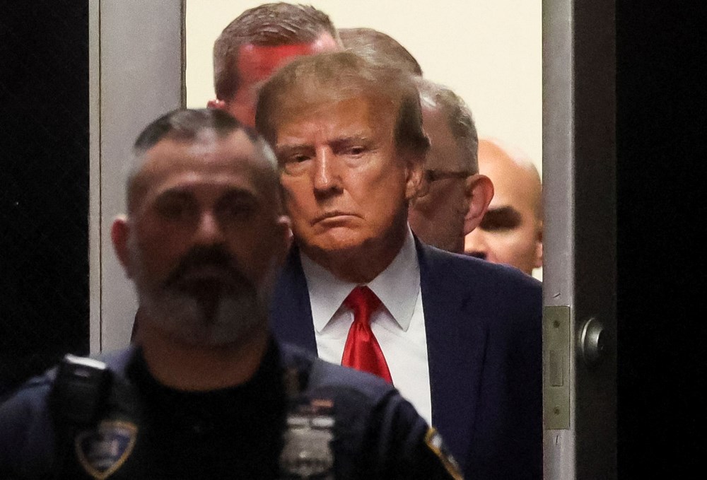 Tarihi dava: Eski ABD Başkanı Donald Trump hakim karşısına çıktı - 8