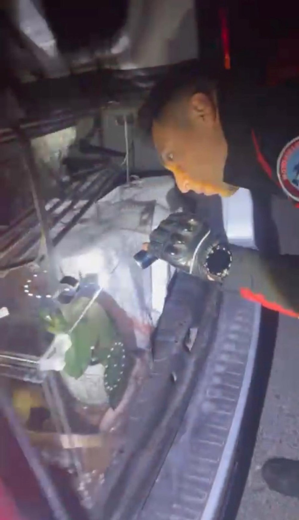 Devriye takımları neye uğradığını şaşırdı: Aracın art koltuğundan zehirli yılanlar çıktı 73