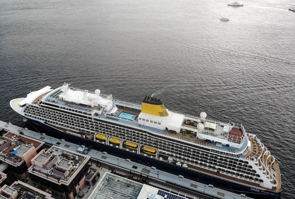 Galataport İstanbul'a dev yolcu gemisi yanaştı - 5