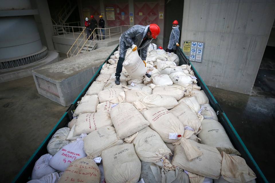 12 ton 996 kilo uyuşturucu fabrika kazanında imha edildi - 1