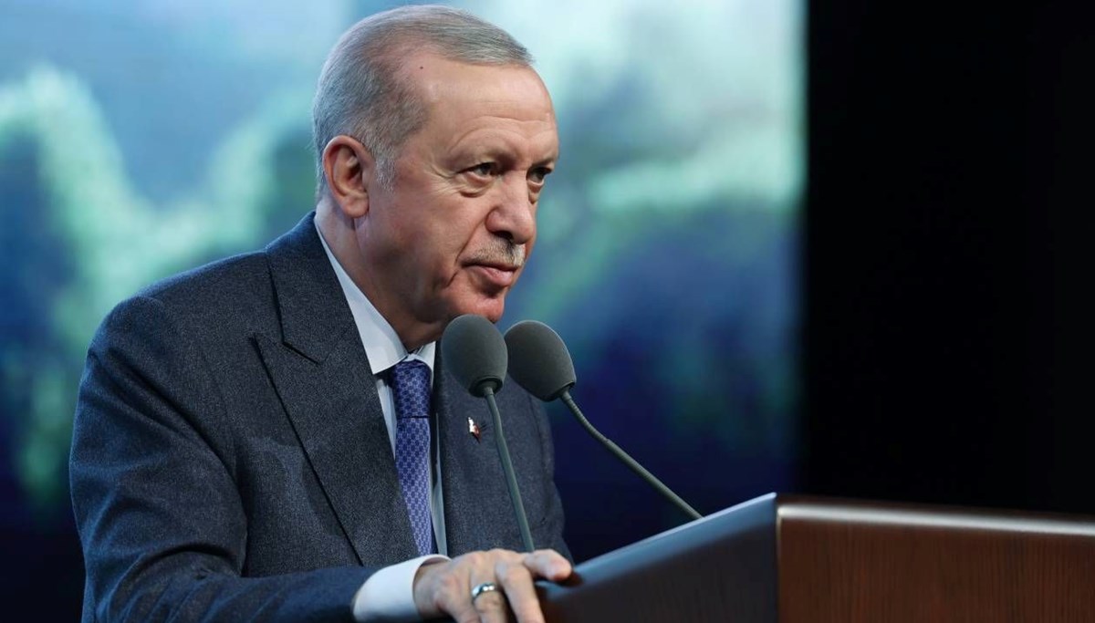 Erdoğan'dan iklim krizi vurgusu
