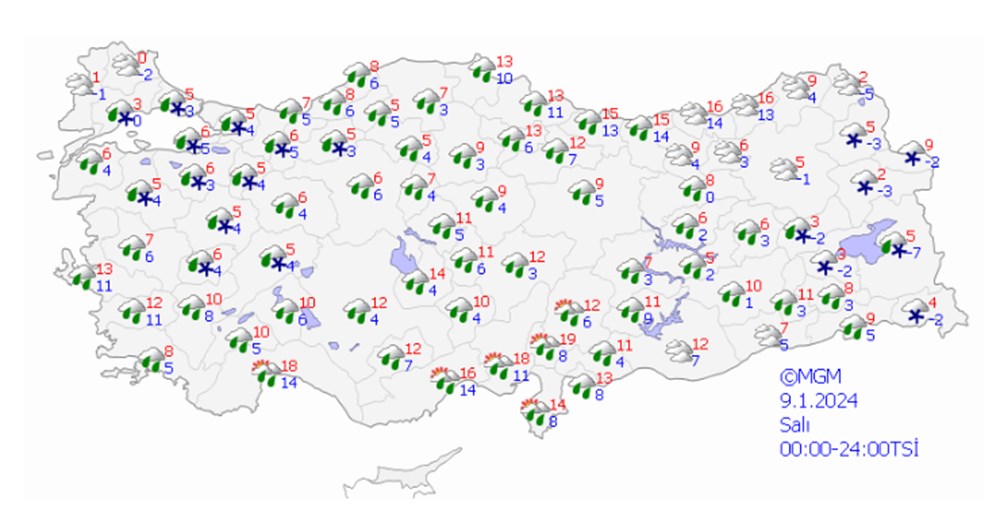 AKOM tarih verdi: İstanbul'a ne zaman kar yağacak? Kar yağışı ne zaman? - 13