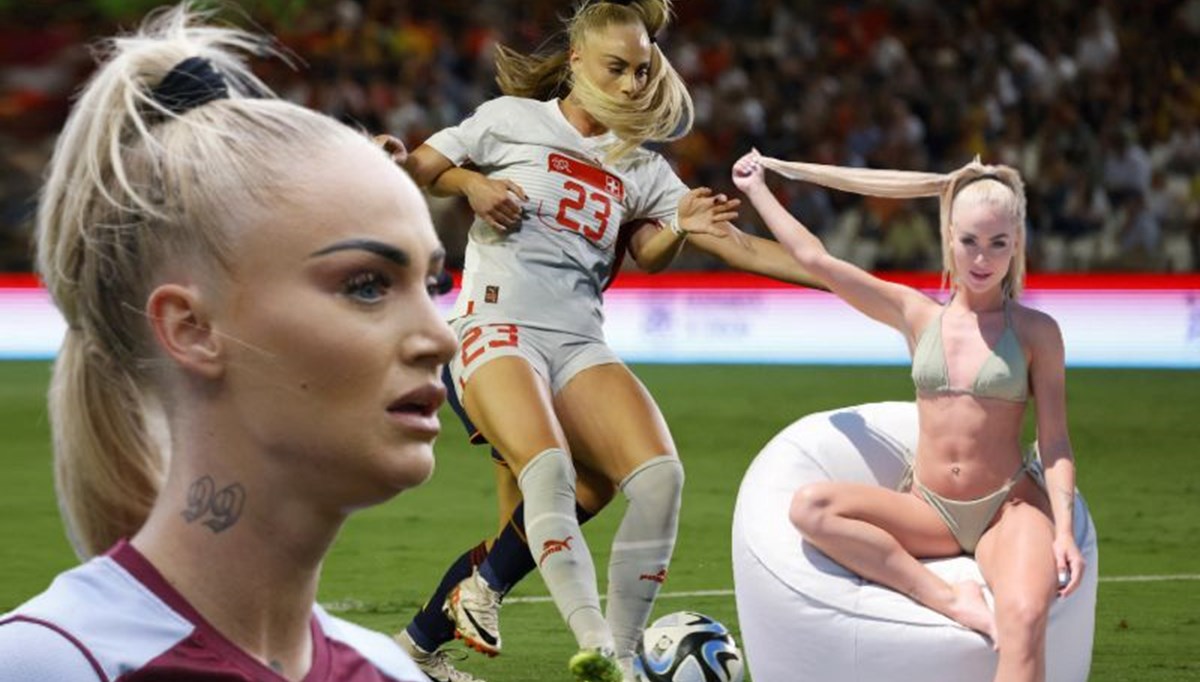 Yıldız futbolcu Alisha Lehmann’dan itiraf: Bir gece için 110 bin dolarlık teklif aldım