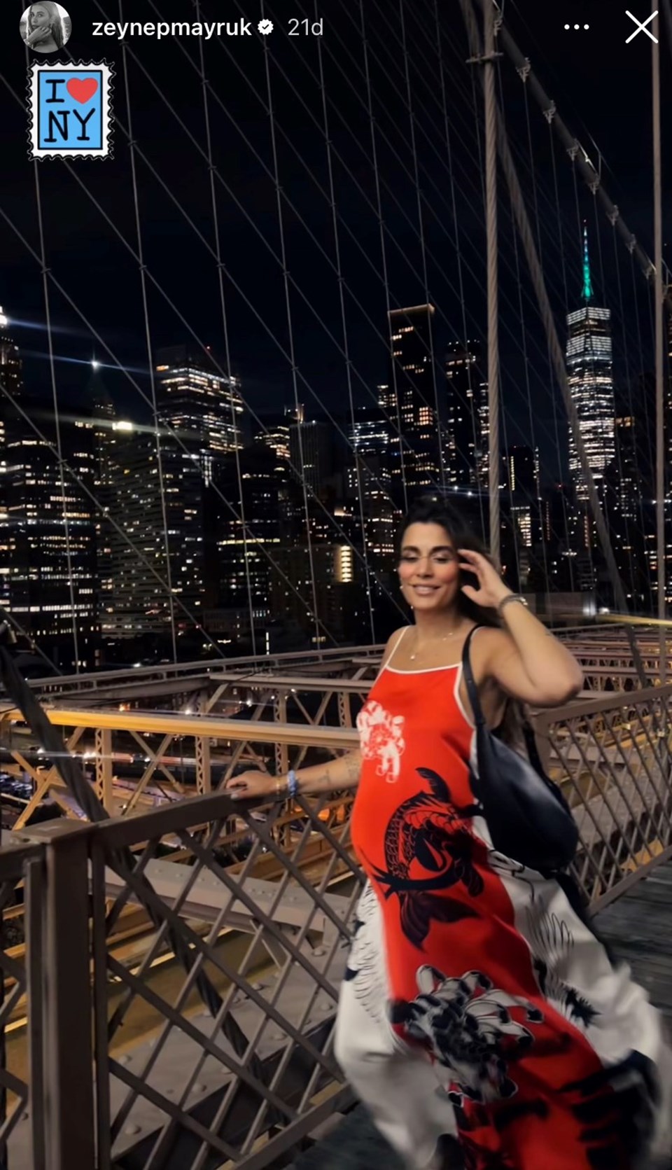 Zeynep Mayruk New York'tan paylaştı: Anne olmak için gün sayıyor - 2
