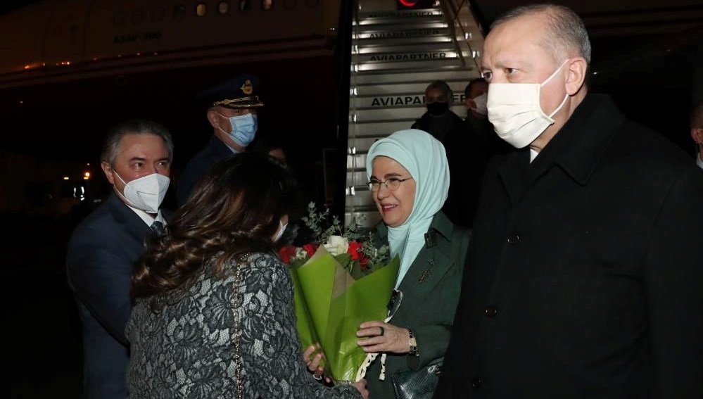 Cumhurbaşkanı Erdoğan Belçika'ya geldi