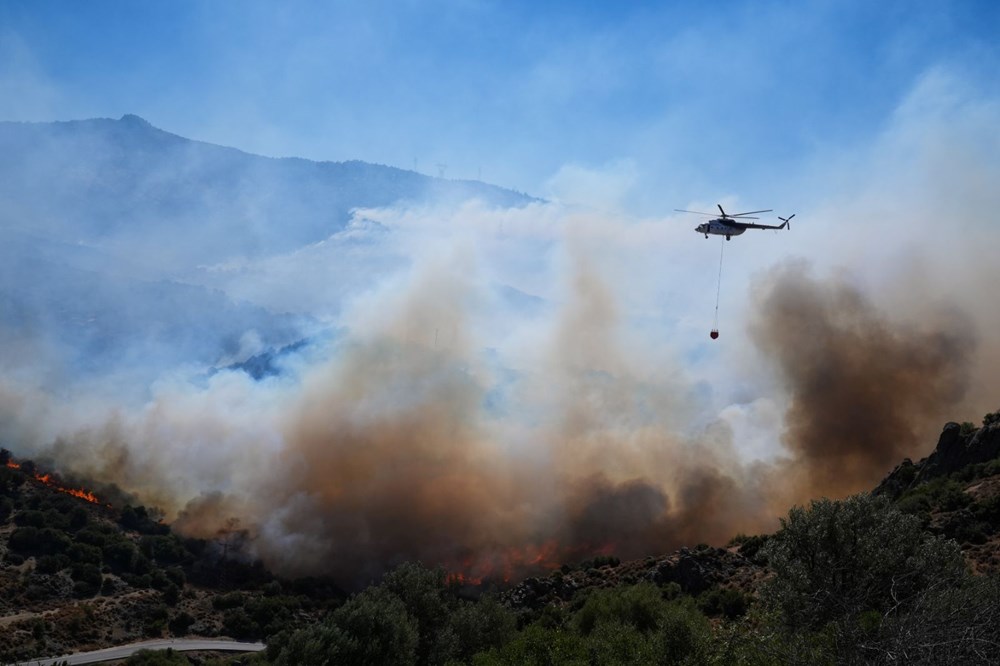 Bolu, Manisa ve İzmir'de orman yangını: Çanakkale'deki yangın kontrol altında - 8