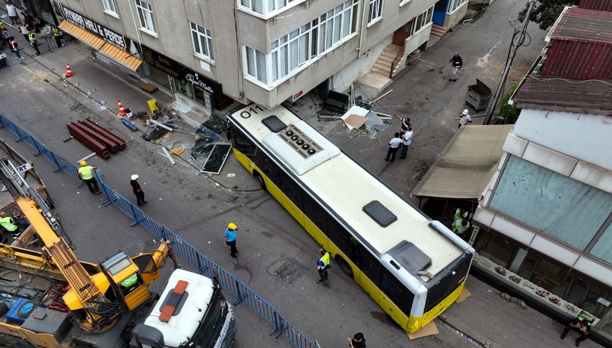 İETT otobüsü girmişti: Apartmanın yıkımına karar verildi İETT otobüsü girmişti: Apartmanın yıkımına karar verildi