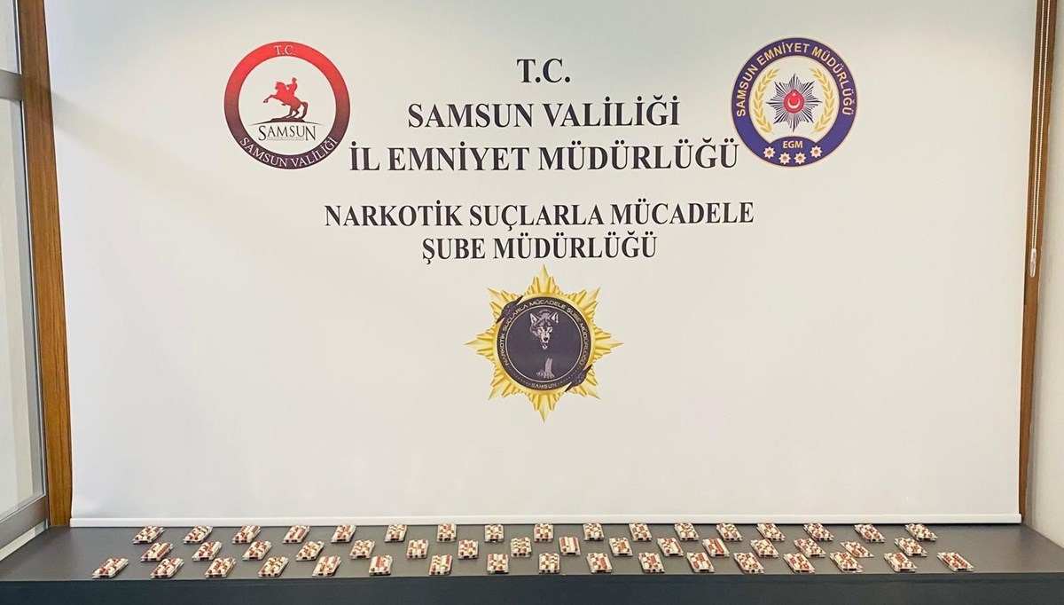 Samsun'da uyuşturucu operasyonu: 2 gözaltı