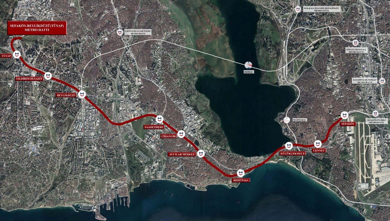 Beylikdüzü'ne metro hattı geliyor