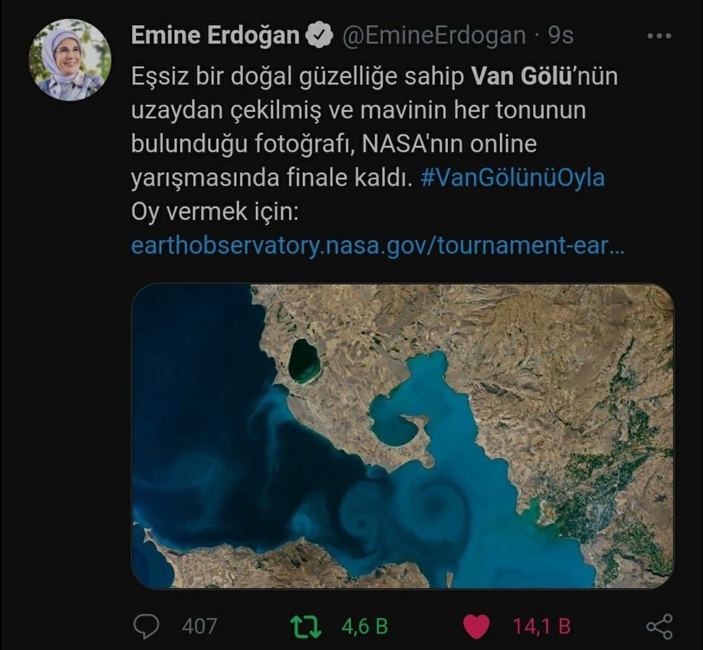 NASA'nın yarışmasını Van Gölü kazandı - 2