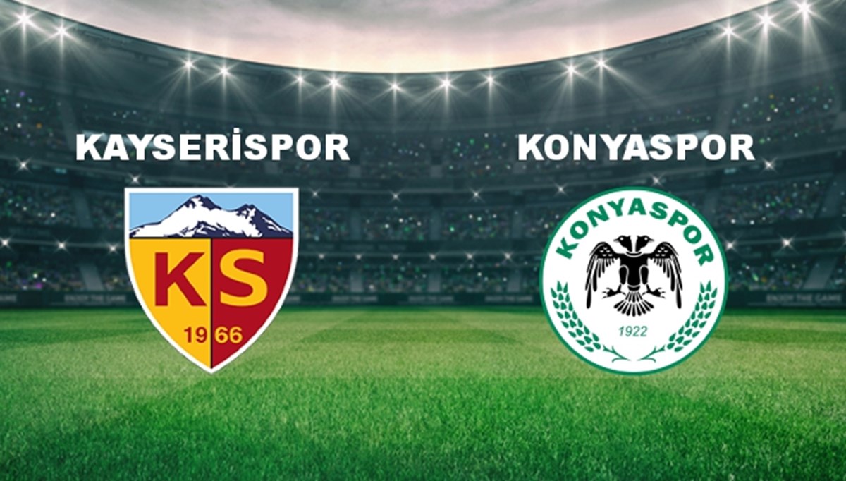 Kayserispor - Konyaspor Maçı Ne Zaman? Kayserispor - Konyaspor Maçı Hangi Kanalda Canlı Yayınlanacak?