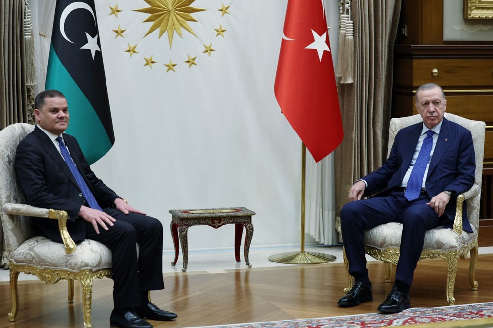 Cumhurbaşkanı Erdoğan, Libya Başbakanı ile görüştü - 6