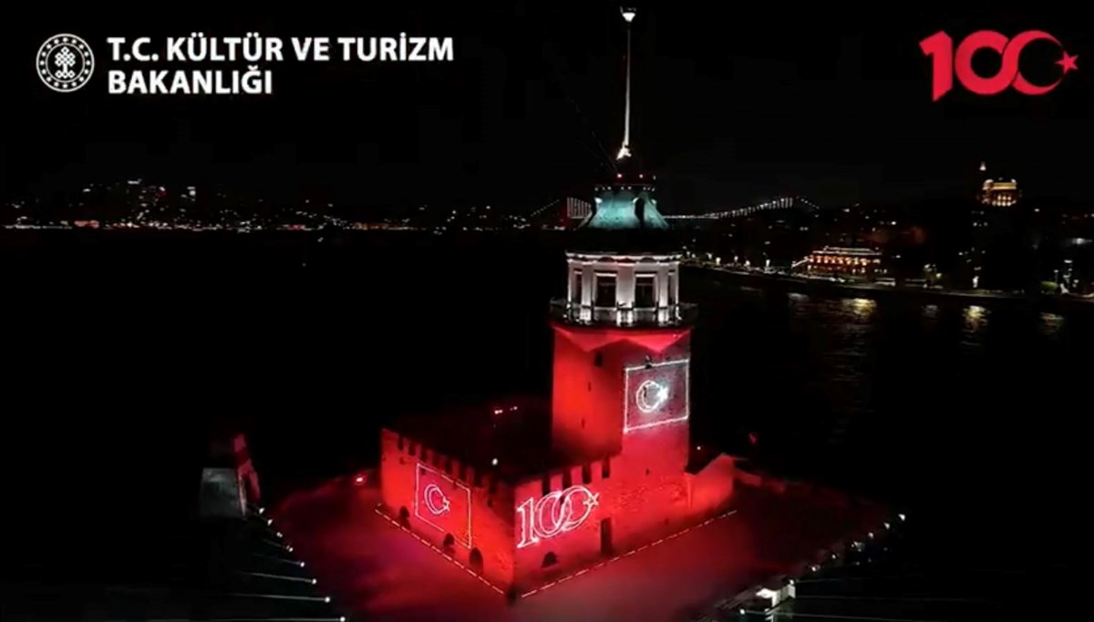 Galata ve Kız kulelerinde ışık gösterileri 10 Kasım'a kadar sürecek Galata ve Kız kulelerinde ışık gösterileri 10 Kasım'a kadar sürecek
