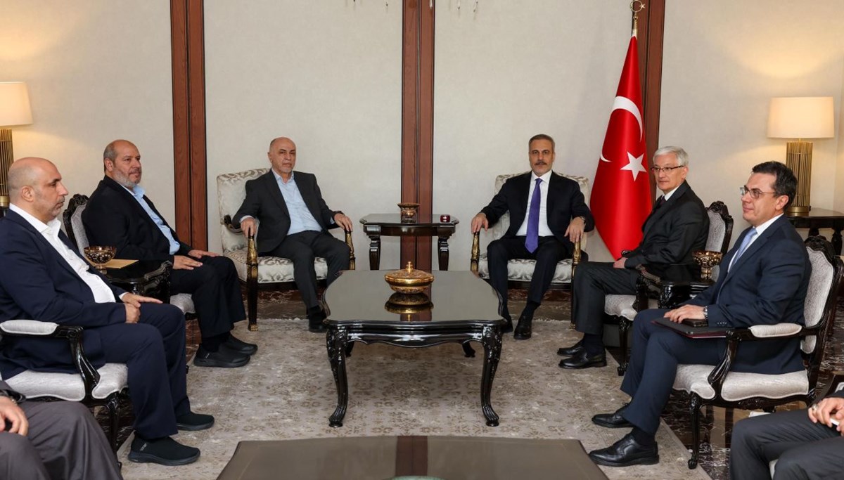 Fidan Hamas heyetiyle görüştü