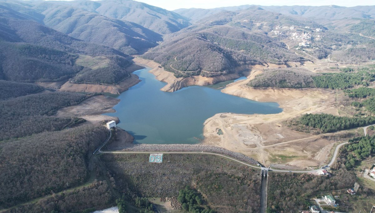 Yalova'nın içme suyu kaynağında doluluk oranı yüzde 15'e indi