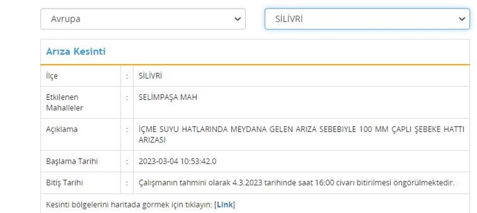 İSKİ 5 ilçede su kesintisi yaşanacağını duyurdu (Arnavutköy, Eyüsultan, Küçükçekmece, Silivri, Ataşehir) Sular ne zaman gelecek? - 4