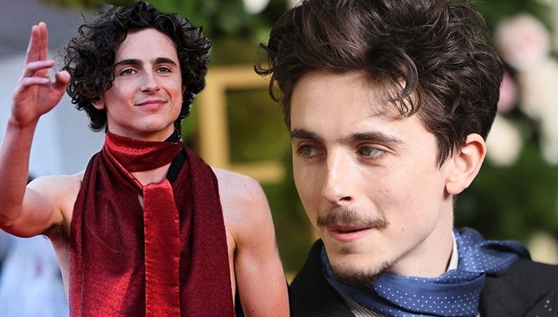 Timothee Chalamet'in yeni tarzı beğenilmedi: Bıyığını kes!