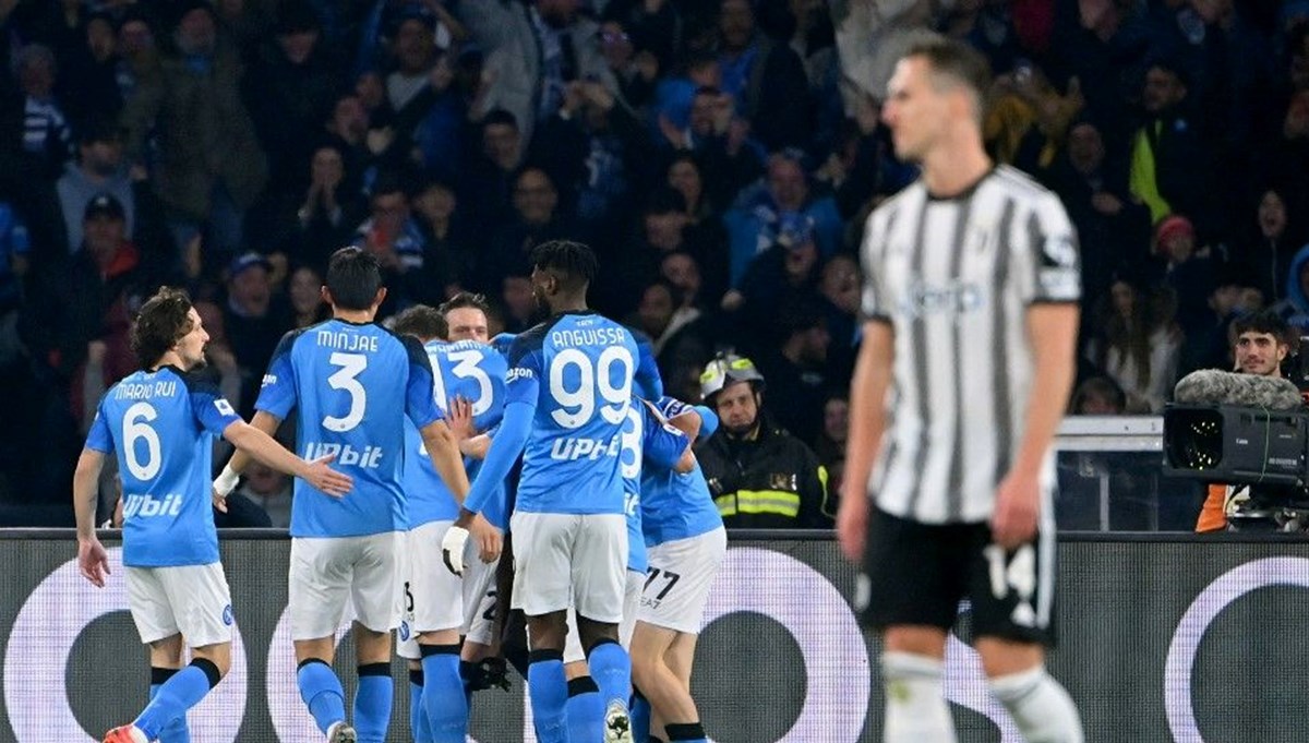 Napoli'den Juventus'a 5 gol