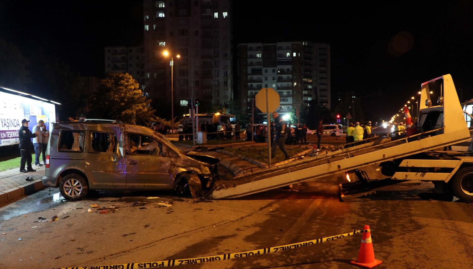 Kayseri�de trafik kazası 1 ölü, 5 yaralı NTV